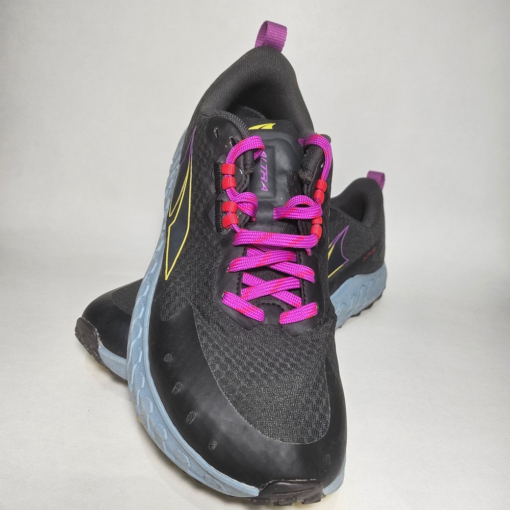 Altra Outroad Womens Trail Running Shoes Black Purple Yellow AL0A7R72241 10.5